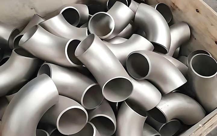 Stainless steel fittings packed and ready for dispatch